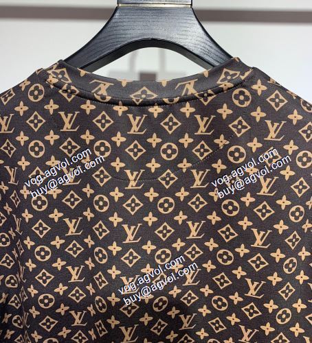  半袖シャツ  ルイ ヴィトン LOUIS VUITTON  LOUIS VUITTON偽物ブランド  2021春夏  希少    