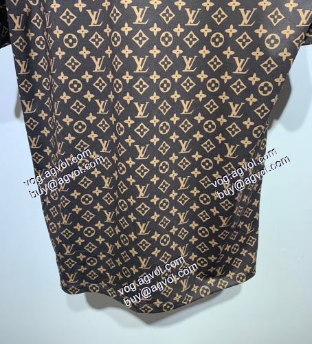 半袖シャツ  ルイ ヴィトン LOUIS VUITTON  LOUIS VUITTON偽物ブランド  2021春夏  希少    