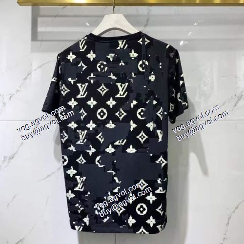  2021春夏 ルイ ヴィトン LOUIS VUITTON   半袖シャツ  LOUIS VUITTONコピー ブランド  大特価 