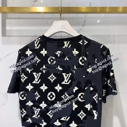  2021春夏 ルイ ヴィトン LOUIS VUITTON   半袖シャツ  LOUIS VUITTONコピー ブランド  大特価 