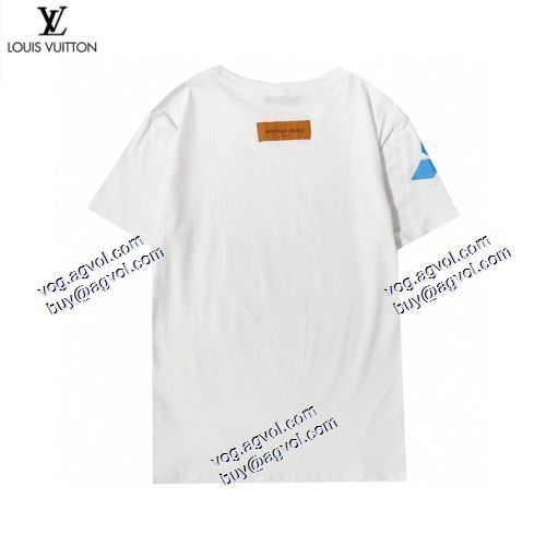  LOUIS VUITTONブランド 偽物 通販  お買得  2色可選  半袖シャツ  ルイ ヴィトン LOUIS VUITTON  2021春夏 