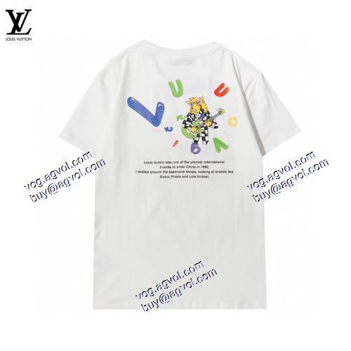  半袖シャツ 2色可選  高級感演出  LOUIS VUITTONスーパーコピー  2021春夏 ルイ ヴィトン LOUIS VUITTON