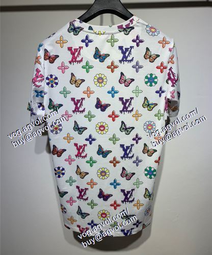  LOUIS VUITTONスーパーコピー 半袖Tシャツ ルイ ヴィトン LOUIS VUITTON 2021春夏 上質 大人気！ 