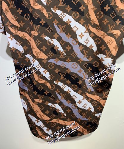  半袖Tシャツ ルイ ヴィトン LOUIS VUITTON 絶大な人気を誇る 2021春夏 LOUIS VUITTONブランド 偽物 通販