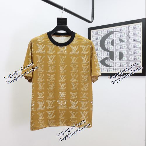 半袖Tシャツ 注目のアイテム 2021春夏 LOUIS VUITTONコピーブランド 2色可選 ルイ ヴィトン LOUIS VUITTON