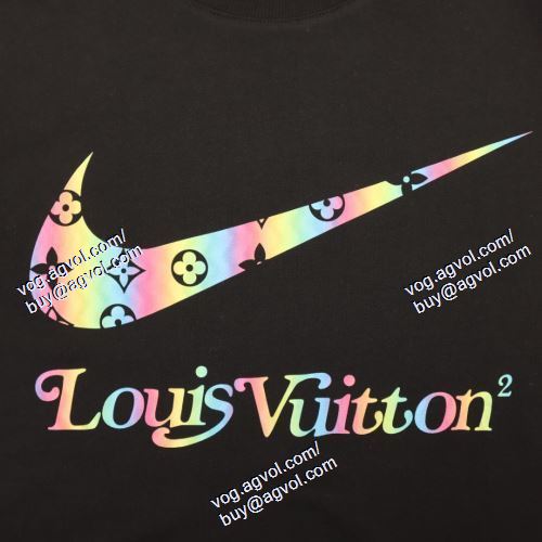  2021春夏 ルイ ヴィトン LOUIS VUITTON 半袖Tシャツ 2色可選 LOUIS VUITTON偽物ブランド 高級感を引き立てる