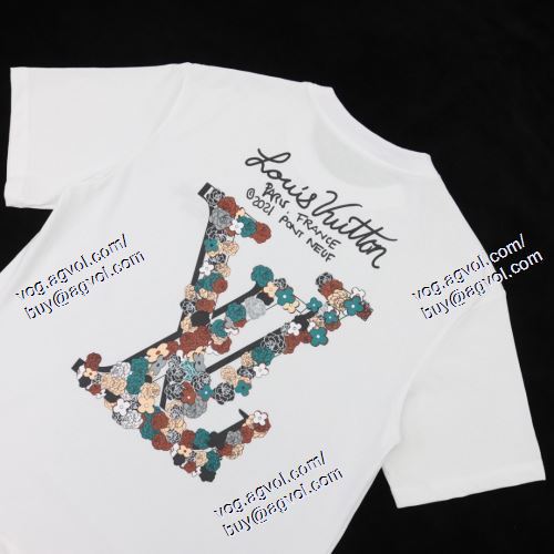 LOUIS VUITTONスーパーコピー 代引 半袖Tシャツ 高級感ある 2色可選 ルイ ヴィトン LOUIS VUITTON 2021春夏