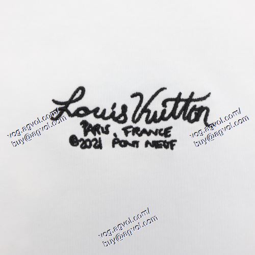  LOUIS VUITTONスーパーコピー 代引 半袖Tシャツ 高級感ある 2色可選 ルイ ヴィトン LOUIS VUITTON 2021春夏