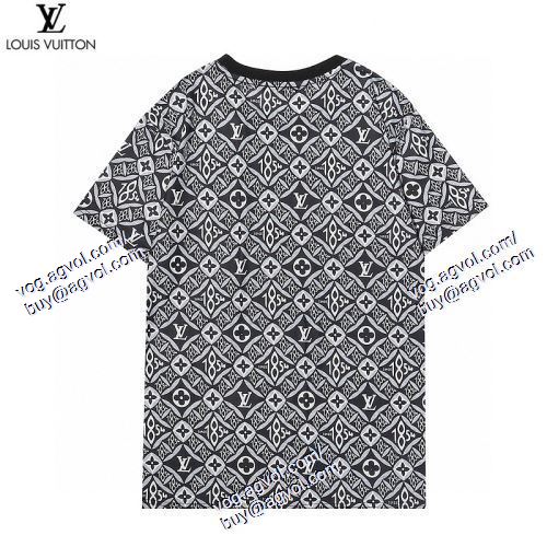  人気 ランキング ルイ ヴィトン LOUIS VUITTON 2色可選 半袖Tシャツ LOUIS VUITTONブランドスーパーコピー 2021春夏