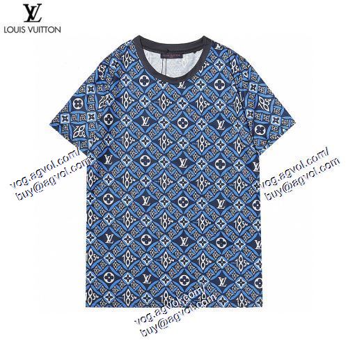  人気 ランキング ルイ ヴィトン LOUIS VUITTON 2色可選 半袖Tシャツ LOUIS VUITTONブランドスーパーコピー 2021春夏