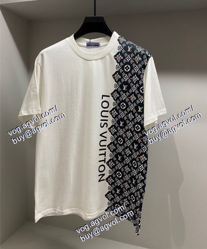  ルイ ヴィトン LOUIS VUITTON 2021春夏 数に限りがある 2色可選 半袖Tシャツ LOUIS VUITTONブランド コピー