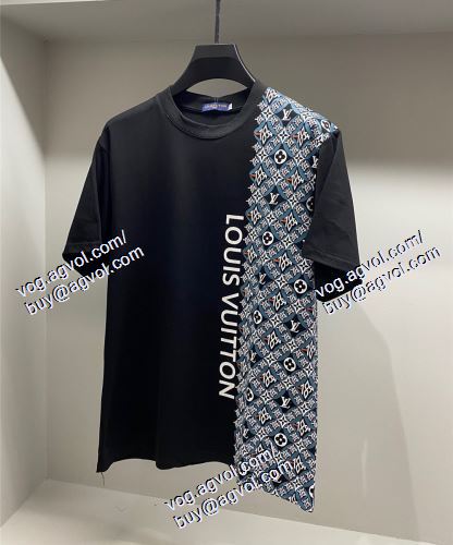  ルイ ヴィトン LOUIS VUITTON 2021春夏 数に限りがある 2色可選 半袖Tシャツ LOUIS VUITTONブランド コピー