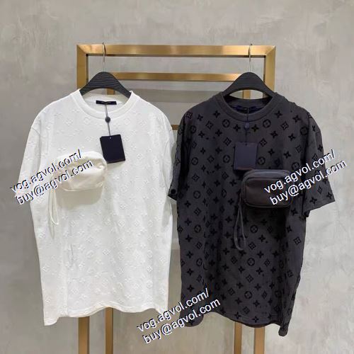  2021春夏 LOUIS VUITTONコピー 半袖Tシャツ 2色可選 大人っぼい ルイ ヴィトン LOUIS VUITTON