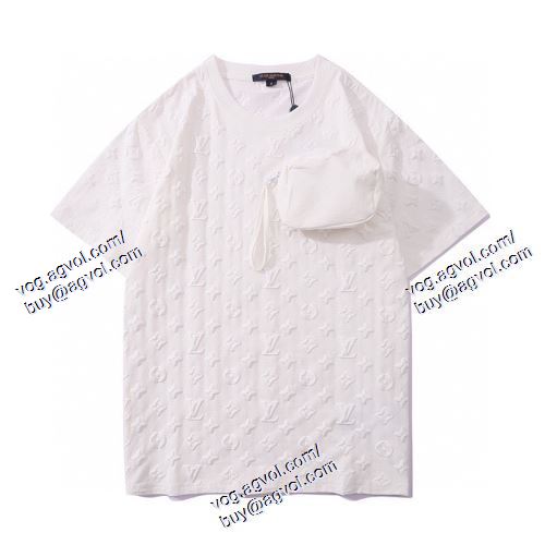  2021春夏 LOUIS VUITTONコピー 半袖Tシャツ 2色可選 大人っぼい ルイ ヴィトン LOUIS VUITTON