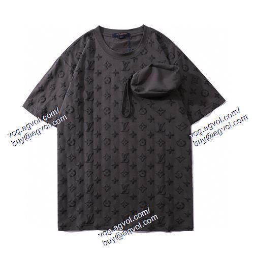  2021春夏 LOUIS VUITTONコピー 半袖Tシャツ 2色可選 大人っぼい ルイ ヴィトン LOUIS VUITTON