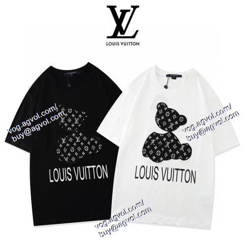  2色可選 LOUIS VUITTONコピー ブランド 2021春夏 ルイ ヴィトン LOUIS VUITTON 半袖Tシャツ 魅力的