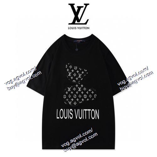  2色可選 LOUIS VUITTONコピー ブランド 2021春夏 ルイ ヴィトン LOUIS VUITTON 半袖Tシャツ 魅力的