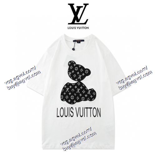  2色可選 LOUIS VUITTONコピー ブランド 2021春夏 ルイ ヴィトン LOUIS VUITTON 半袖Tシャツ 魅力的