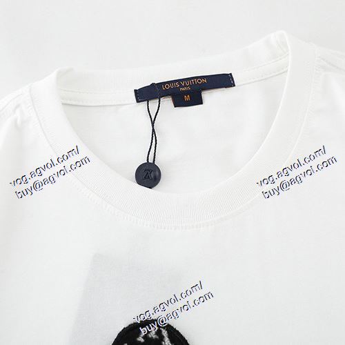  2色可選 LOUIS VUITTONコピー ブランド 2021春夏 ルイ ヴィトン LOUIS VUITTON 半袖Tシャツ 魅力的