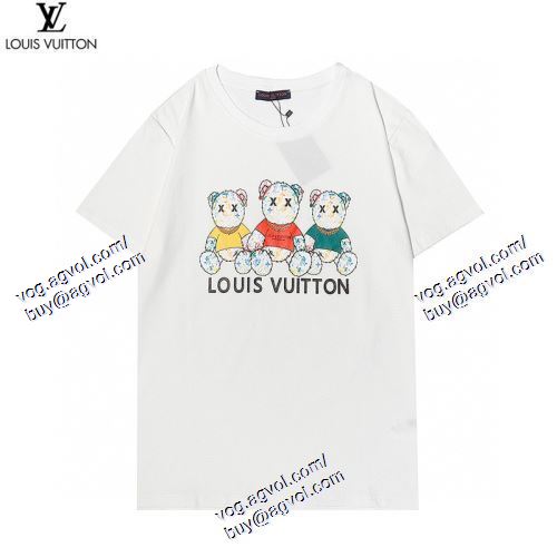  2021春夏 LOUIS VUITTONコピーブランド 2色可選 半袖Tシャツ お洒落に魅せる ルイ ヴィトン LOUIS VUITTON