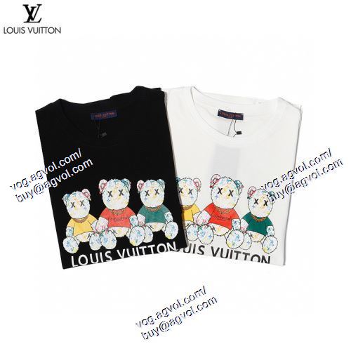 2021春夏 LOUIS VUITTONコピーブランド 2色可選 半袖Tシャツ お洒落に魅せる ルイ ヴィトン LOUIS VUITTON
