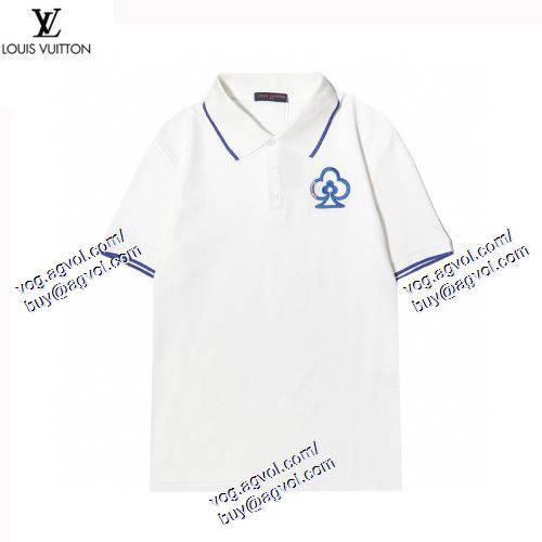  2021春夏 ルイ ヴィトン LOUIS VUITTON  2色可選 スタイリッシュな印象 半袖Tシャツ LOUIS VUITTON偽物ブランド 