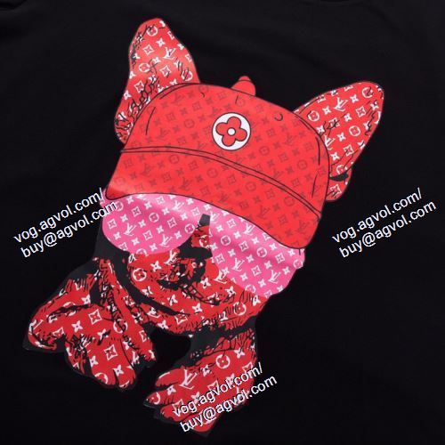  2021春夏 LOUIS VUITTONブランドコピー ルイ ヴィトン LOUIS VUITTON 2色可選 デザイン性の高い 半袖Tシャツ