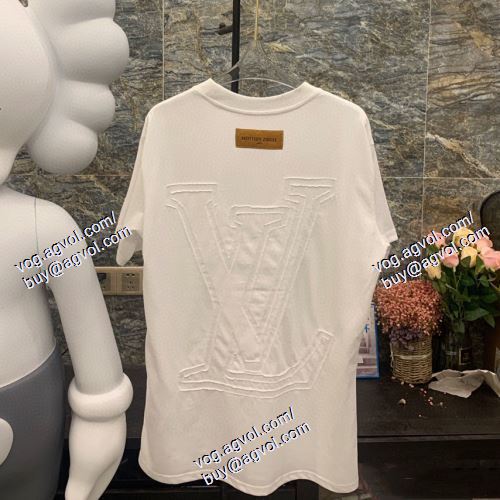  2色可選 大好評 半袖Tシャツ ルイ ヴィトン LOUIS VUITTON 2021春夏 LOUIS VUITTONブランド コピー