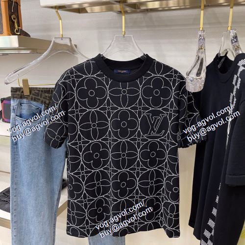  LOUIS VUITTONスーパーコピー 2色可選 半袖Tシャツ ルイ ヴィトン LOUIS VUITTON 2021春夏 存在感のある
