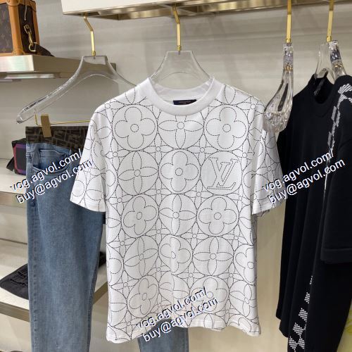  LOUIS VUITTONスーパーコピー 2色可選 半袖Tシャツ ルイ ヴィトン LOUIS VUITTON 2021春夏 存在感のある