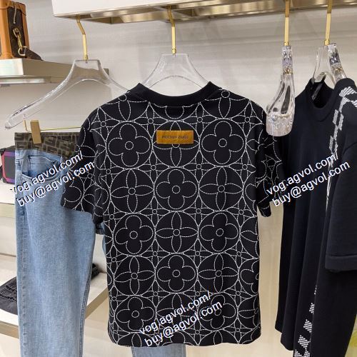  LOUIS VUITTONスーパーコピー 2色可選 半袖Tシャツ ルイ ヴィトン LOUIS VUITTON 2021春夏 存在感のある