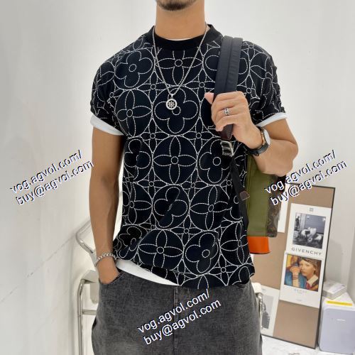  LOUIS VUITTONスーパーコピー 2色可選 半袖Tシャツ ルイ ヴィトン LOUIS VUITTON 2021春夏 存在感のある