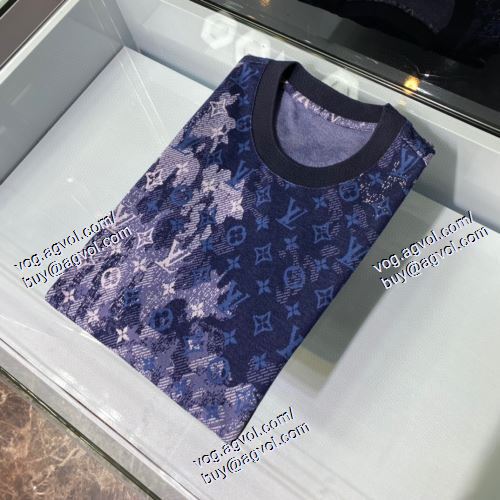  2021春夏 2色可選 LOUIS VUITTONコピー ルイ ヴィトン LOUIS VUITTON 半袖Tシャツ ポップ 