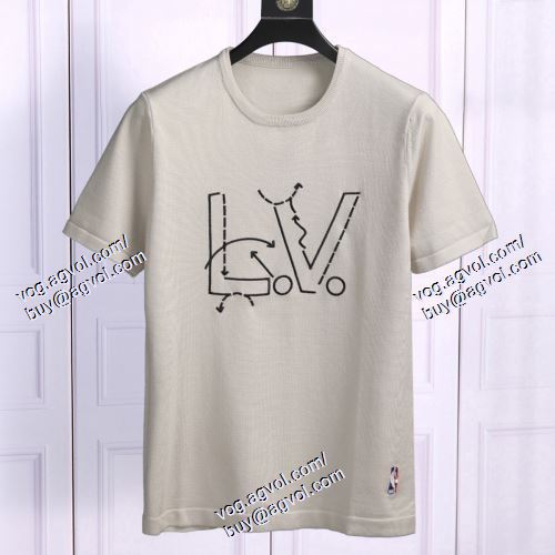  ルイ ヴィトン LOUIS VUITTON 3色可選 コスパ最高のプライス 半袖Tシャツ 2021春夏 LOUIS VUITTONブランド 偽物 通販