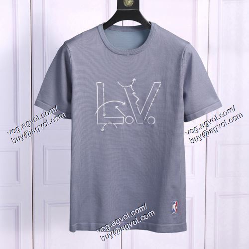 ルイ ヴィトン LOUIS VUITTON 3色可選 コスパ最高のプライス 半袖Tシャツ 2021春夏 LOUIS VUITTONブランド 偽物 通販