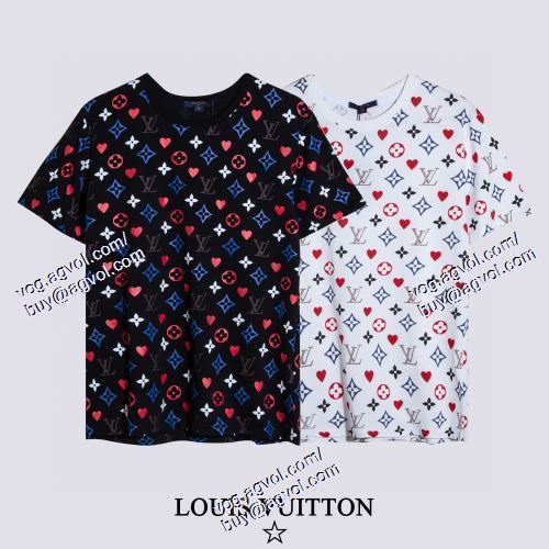  2021春夏 LOUIS VUITTONコピーブランド セール中 ルイ ヴィトン LOUIS VUITTON 2色可選 半袖Tシャツ 
