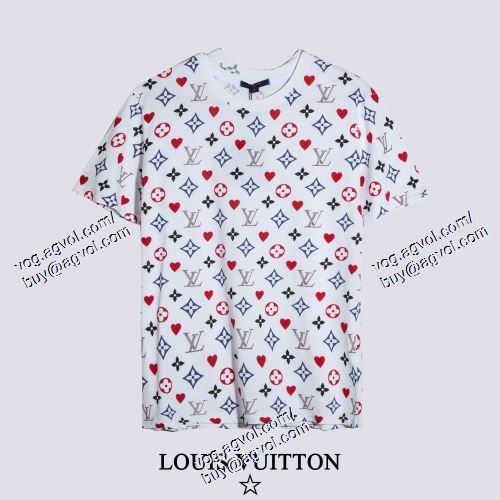  2021春夏 LOUIS VUITTONコピーブランド セール中 ルイ ヴィトン LOUIS VUITTON 2色可選 半袖Tシャツ 