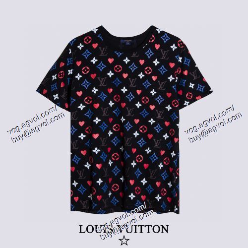  2021春夏 LOUIS VUITTONコピーブランド セール中 ルイ ヴィトン LOUIS VUITTON 2色可選 半袖Tシャツ 