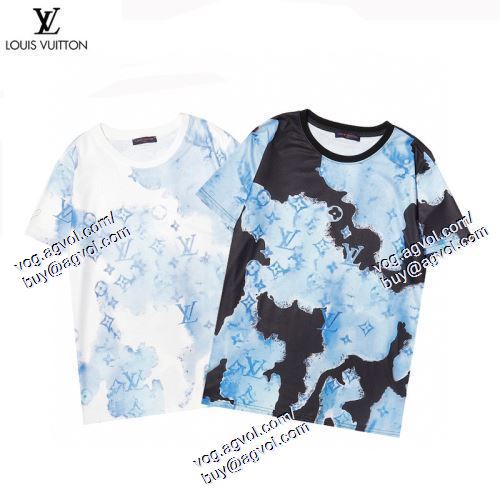  2021春夏 ルイ ヴィトン LOUIS VUITTON 【激安】 LOUIS VUITTON偽物ブランド 2色可選 半袖Tシャツ