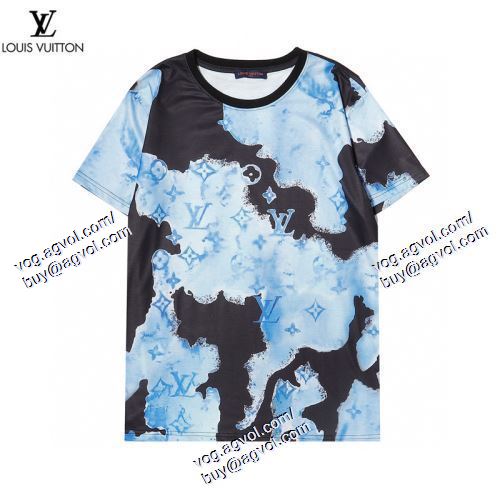  2021春夏 ルイ ヴィトン LOUIS VUITTON 【激安】 LOUIS VUITTON偽物ブランド 2色可選 半袖Tシャツ