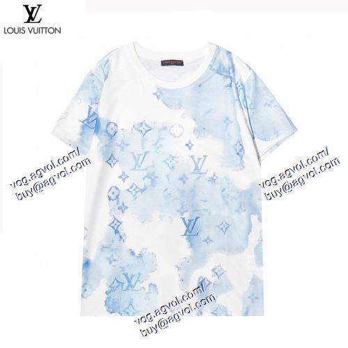  2021春夏 ルイ ヴィトン LOUIS VUITTON 【激安】 LOUIS VUITTON偽物ブランド 2色可選 半袖Tシャツ