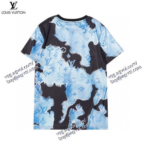  2021春夏 ルイ ヴィトン LOUIS VUITTON 【激安】 LOUIS VUITTON偽物ブランド 2色可選 半袖Tシャツ