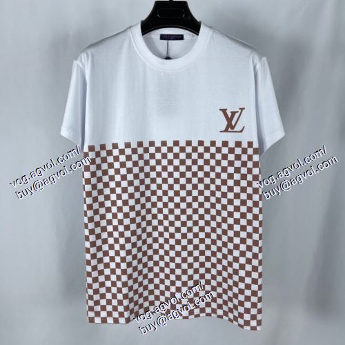  半袖Tシャツ ルイ ヴィトン LOUIS VUITTON 2色可選 2021春夏 LOUIS VUITTONブランド コピー 売れ筋！