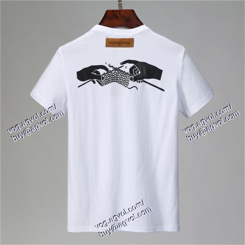  ルイ ヴィトン LOUIS VUITTON 2021春夏 格安！ LOUIS VUITTONブランド 偽物 通販 半袖Tシャツ 2色可選 