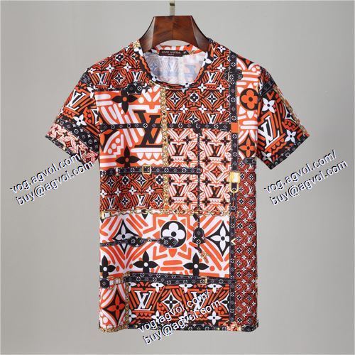  超人気美品◆ 2021春夏 LOUIS VUITTONコピーブランド 半袖Tシャツ ルイ ヴィトン LOUIS VUITTON 