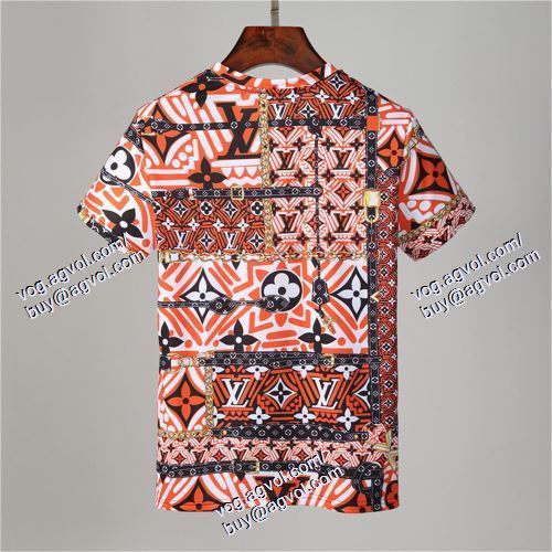  超人気美品◆ 2021春夏 LOUIS VUITTONコピーブランド 半袖Tシャツ ルイ ヴィトン LOUIS VUITTON 