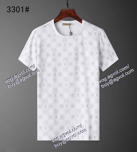  2021春夏 ルイ ヴィトン LOUIS VUITTON 高級感演出 LOUIS VUITTON偽物ブランド 2色可選 半袖Tシャツ