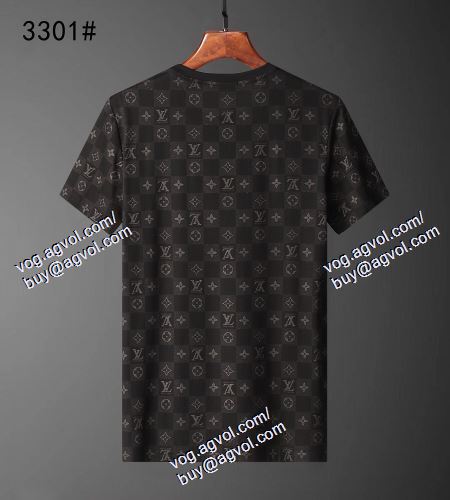  2021春夏 ルイ ヴィトン LOUIS VUITTON 高級感演出 LOUIS VUITTON偽物ブランド 2色可選 半袖Tシャツ