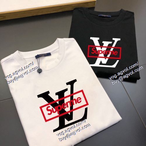  ルイ ヴィトン LOUIS VUITTON 一味違うケーブル編みが魅力満点 LOUIS VUITTONブランドスーパーコピー 2021春夏 2色可選 半袖Tシャツ