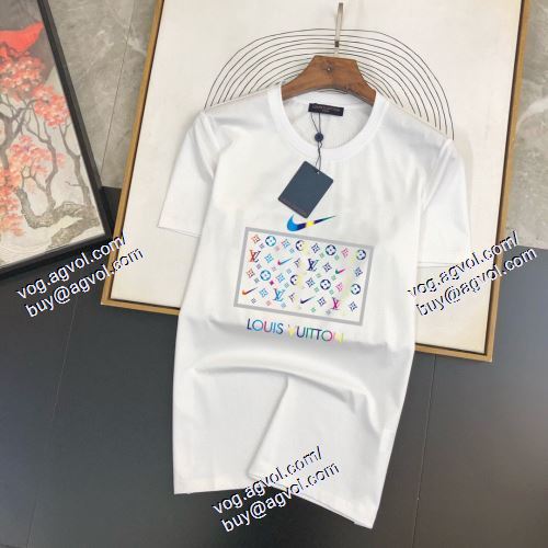  ルイ ヴィトン LOUIS VUITTON 2色可選 半袖Tシャツ 高級感溢れるデザイン 2021春夏 LOUIS VUITTONブランド コピー